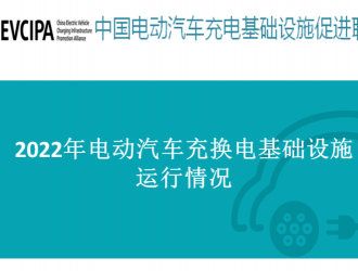 2022年12月全國電動(dòng)汽車充換電基礎(chǔ)設(shè)施運(yùn)行情況