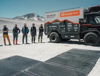 6500 米，太陽能電動卡車成功征服世界海拔最高火山